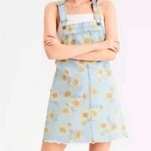 NWT AE Denim Dress Overall